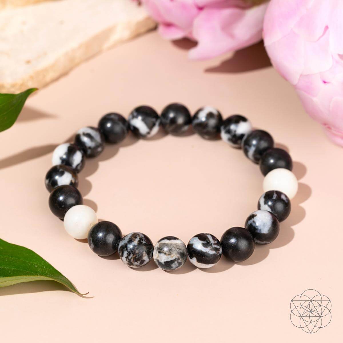 Permission to Pause - The Zebra Jasper Bracelet - Tampa Home & Garden Store
