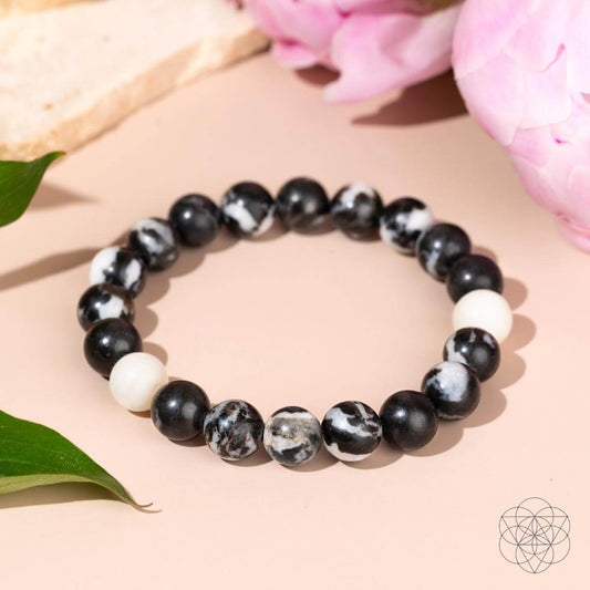 Permission to Pause - The Zebra Jasper Bracelet - Tampa Home & Garden Store