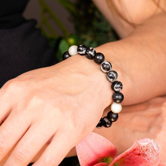 Permission to Pause - The Zebra Jasper Bracelet - Tampa Home & Garden Store
