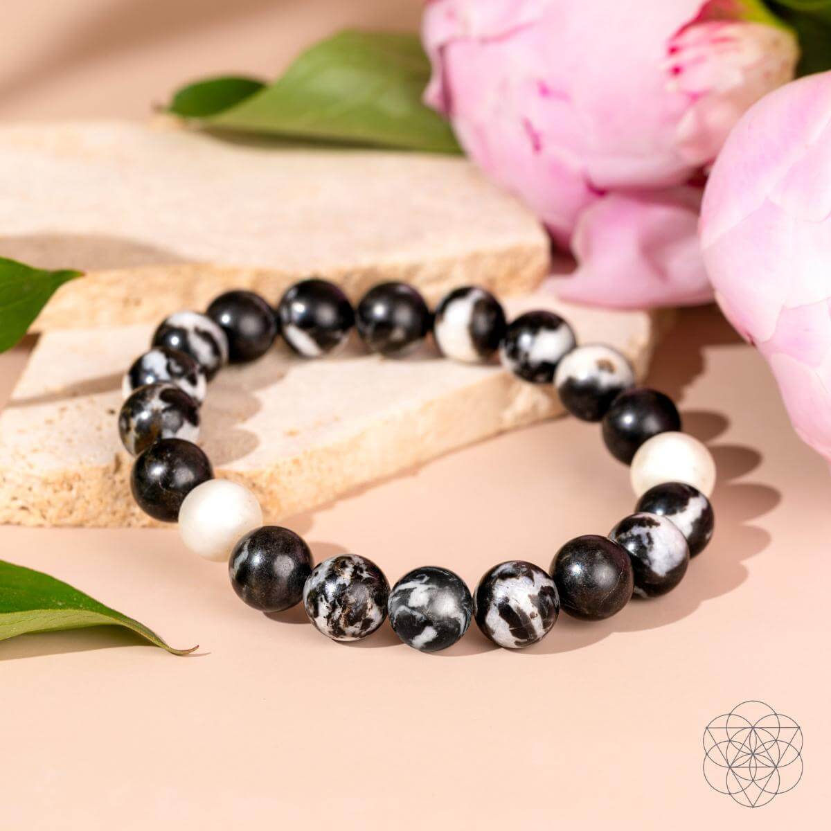 Permission to Pause - The Zebra Jasper Bracelet - Tampa Home & Garden Store
