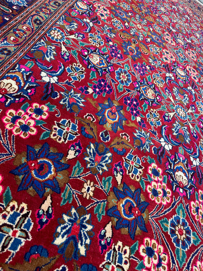 Persian Mashhad I Fine Allover Rug Wool 7 x 10 - Tampa Home & Garden Store