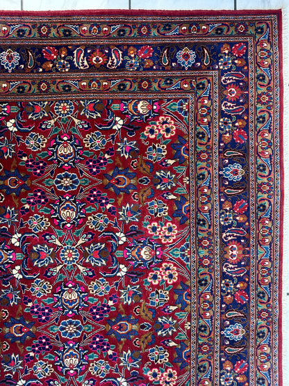 Persian Mashhad I Fine Allover Rug Wool 7 x 10 - Tampa Home & Garden Store