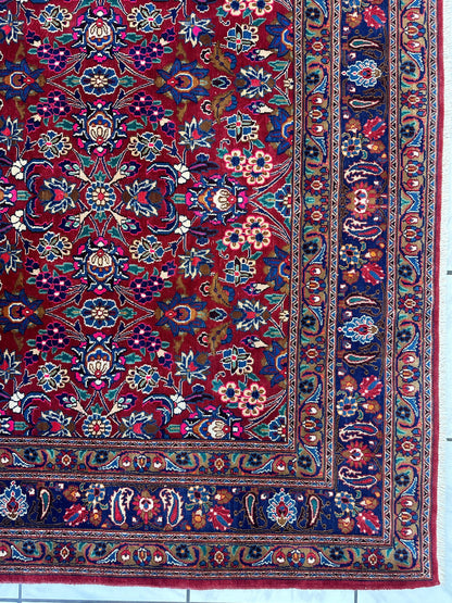 Persian Mashhad I Fine Allover Rug Wool 7 x 10 - Tampa Home & Garden Store