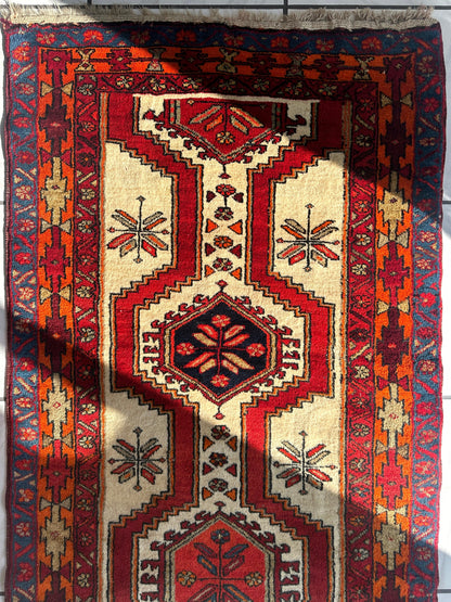 Persian Meshgi Wool Runner 3’6” x 9’10” - Tampa Home & Garden Store