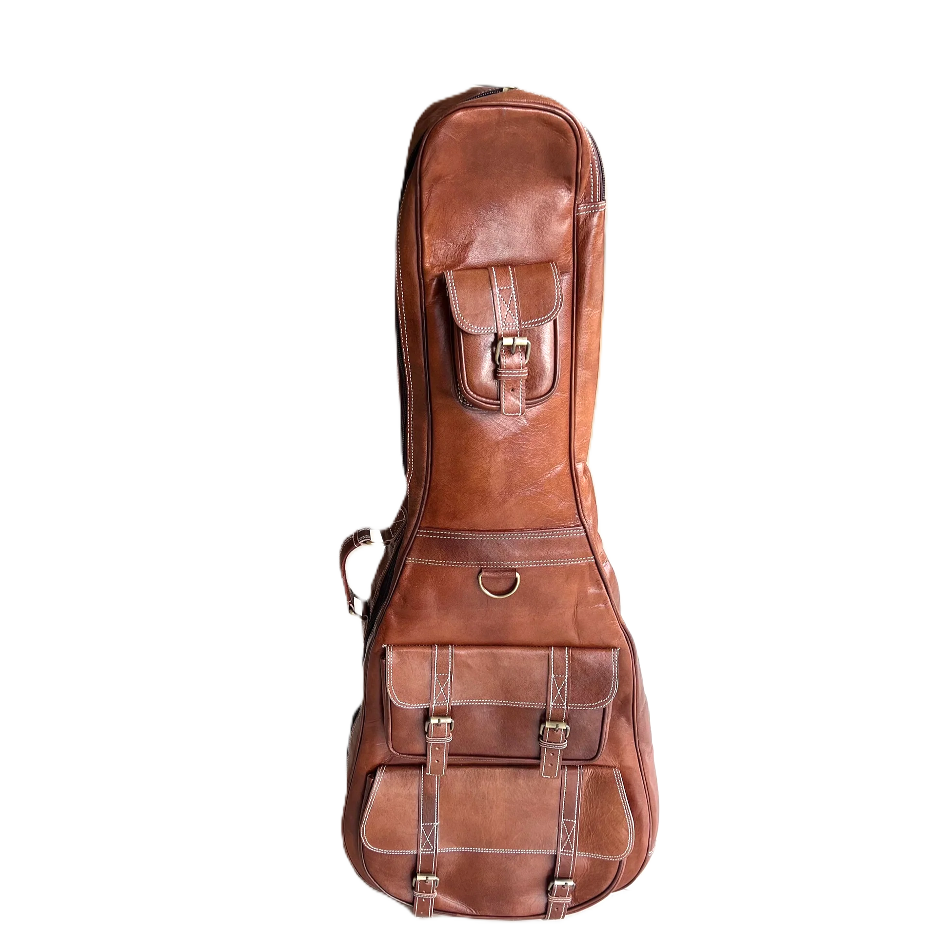 Personalized Leather Guitar Case - Tampa Home & Garden Store