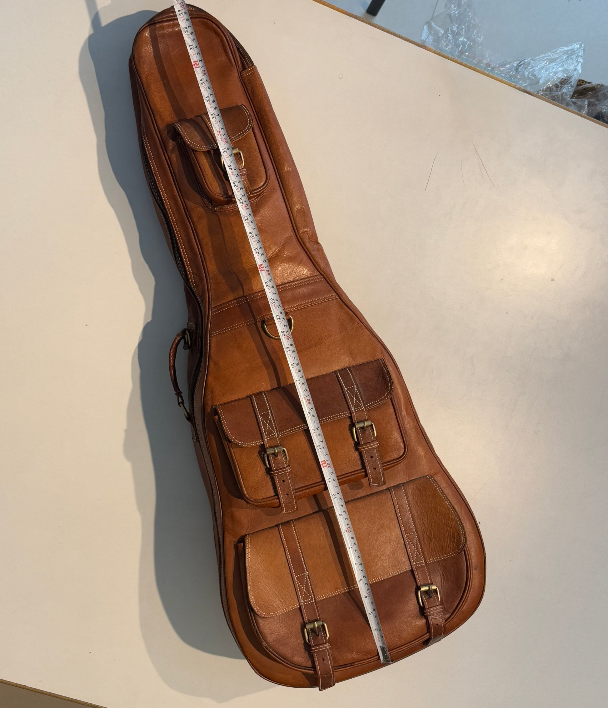 Personalized Leather Guitar Case - Tampa Home & Garden Store