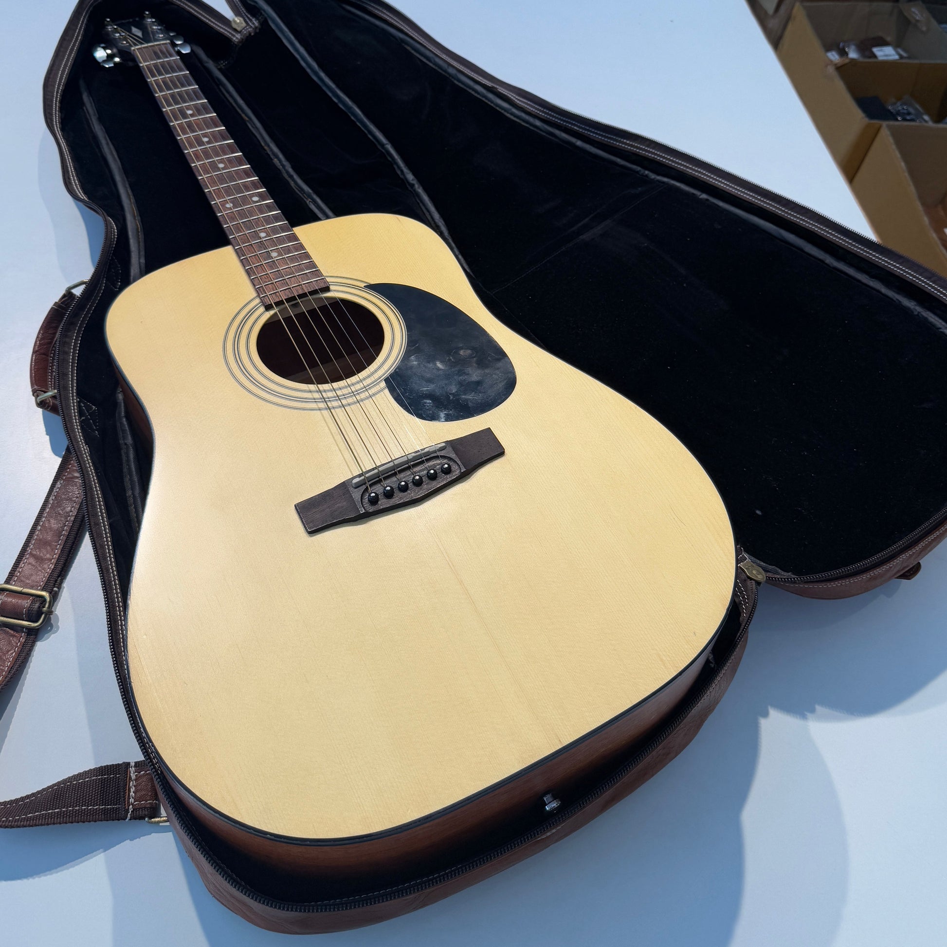 Personalized Leather Guitar Case - Tampa Home & Garden Store