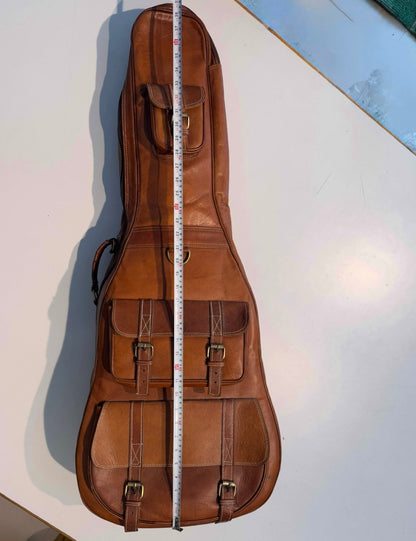 Personalized Leather Guitar Case - Tampa Home & Garden Store
