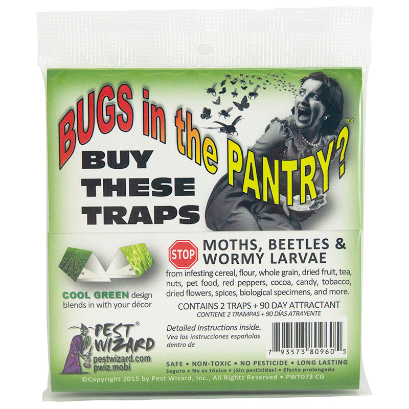 Pest Wizard BUGS in the PANTRY? 2-Pack  Cool Green