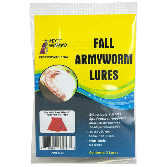 Pest Wizard Fall Armyworm Lure 3-Pack - Tampa Home & Garden Store