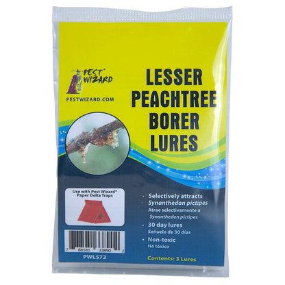 Pest Wizard Lesser Peachtree Borer Lure 3-Pack - Tampa Home & Garden Store