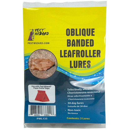 Pest Wizard Oblique Banded Leafroller Lure 3-Pack - Tampa Home & Garden Store