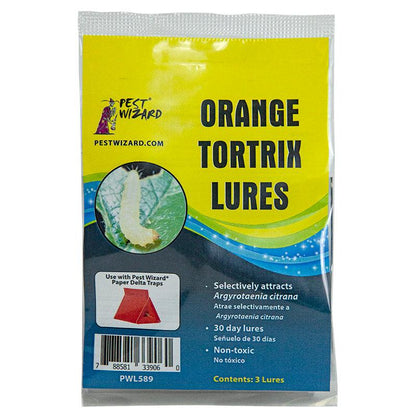 Pest Wizard Orange Tortrix Lure 3-Pack - Tampa Home & Garden Store