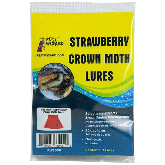 Pest Wizard Strawberry Crown Moth Lure 3-Pack - Tampa Home & Garden Store