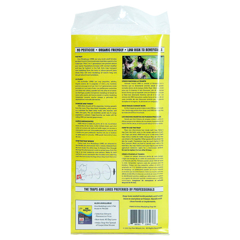 Pest Wizard Vine Mealybug Trap Kit