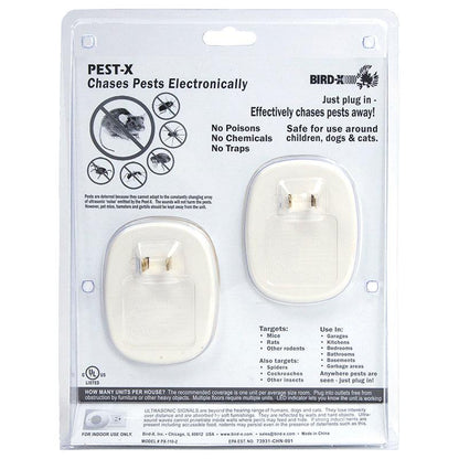 Pest-X Electronic Pest Chaser (2/pk) - Tampa Home & Garden Store
