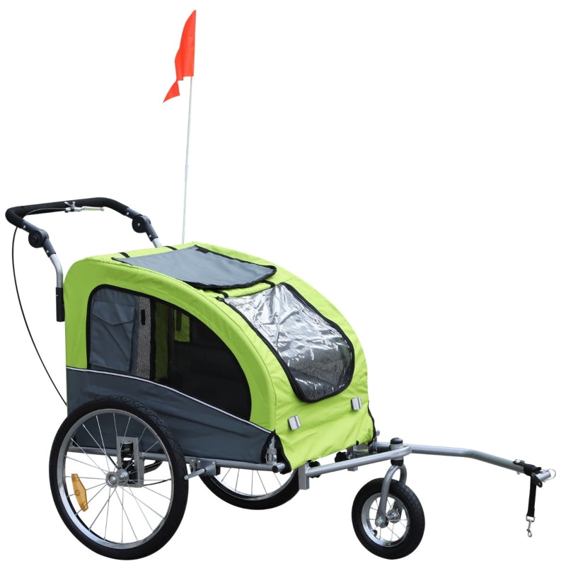 Pet Dog Bicycle Trailer Jogger with Suspension - Tampa Home & Garden Store