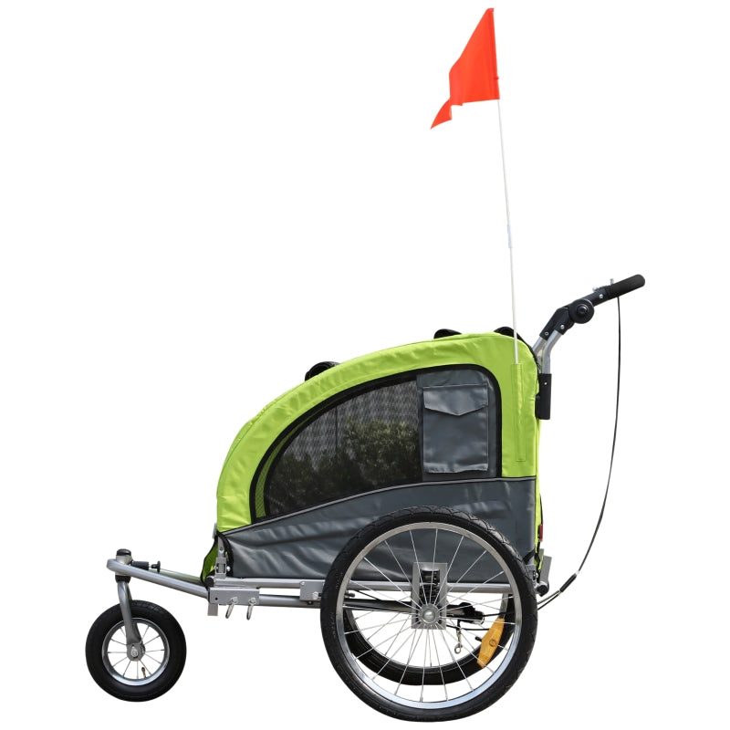 Pet Dog Bicycle Trailer Jogger with Suspension - Tampa Home & Garden Store