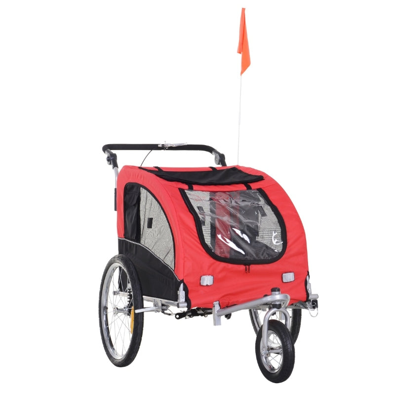 Pet Dog Bicycle Trailer Jogger with Suspension - Tampa Home & Garden Store