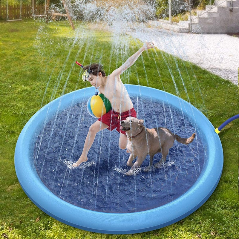 Pet Dog Sprinkler Pad Play Cooling Mat - Tampa Home & Garden Store