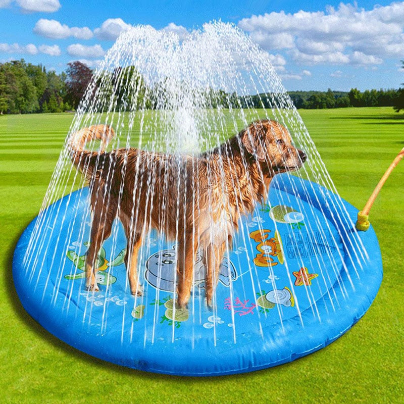 Pet Dog Sprinkler Pad Play Cooling Mat - Tampa Home & Garden Store