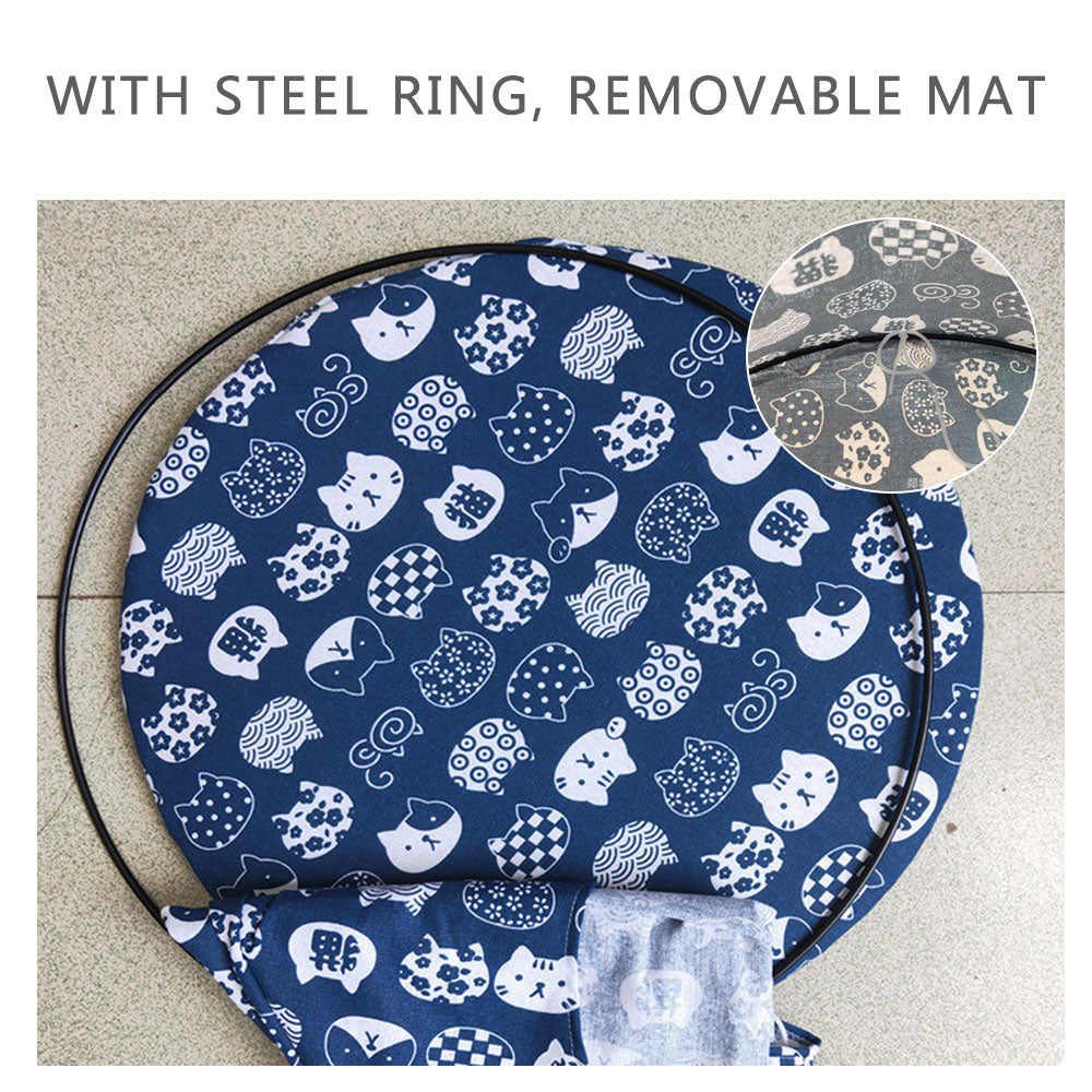 Pet Hammock With Printing Hanging for Kitten, Cat, Puppy and Dog - Tampa Home & Garden Store