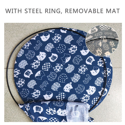 Pet Hammock With Printing Hanging for Kitten, Cat, Puppy and Dog - Tampa Home & Garden Store
