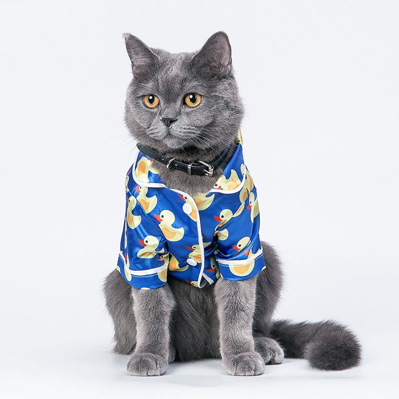 Pet Silk Duck Pajamas - Tampa Home & Garden Store