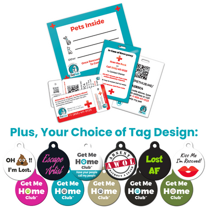 PetHub QR Pet ID Comprehensive ReadyKit – Complete Emergency Kit - Tampa Home & Garden Store