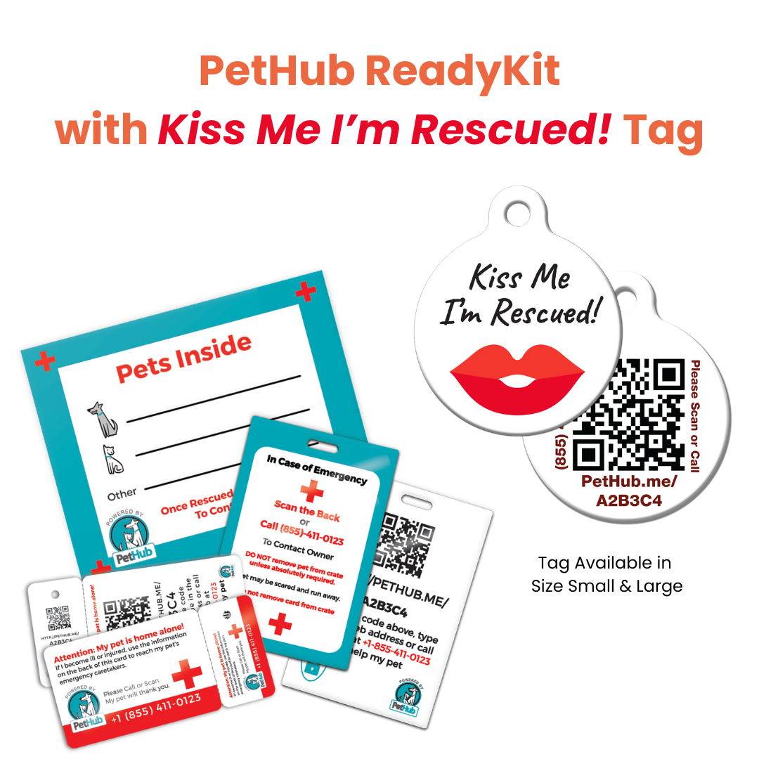 PetHub QR Pet ID Comprehensive ReadyKit – Complete Emergency Kit - Tampa Home & Garden Store