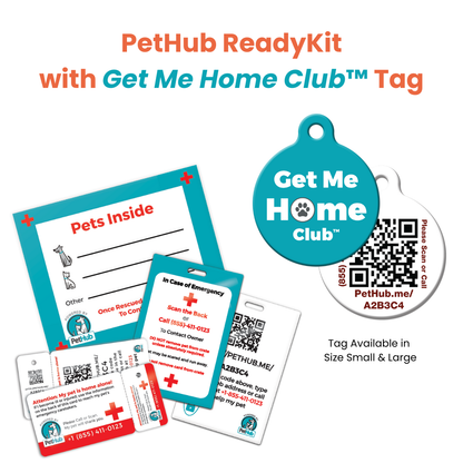 PetHub QR Pet ID Comprehensive ReadyKit – Complete Emergency Kit - Tampa Home & Garden Store