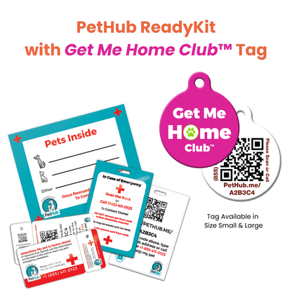 PetHub QR Pet ID Comprehensive ReadyKit – Complete Emergency Kit - Tampa Home & Garden Store