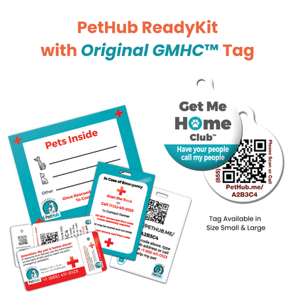 PetHub QR Pet ID Comprehensive ReadyKit – Complete Emergency Kit - Tampa Home & Garden Store