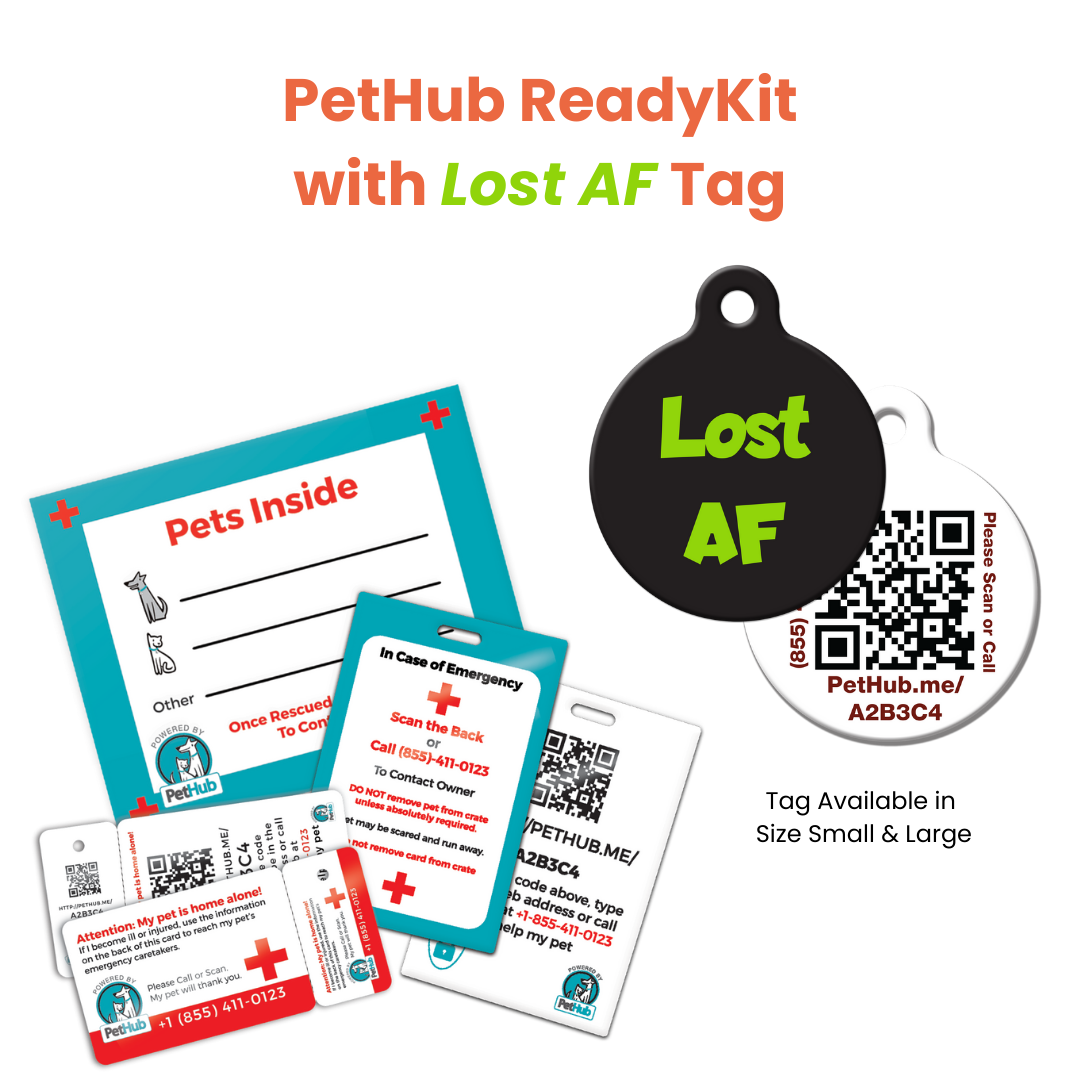 PetHub QR Pet ID Comprehensive ReadyKit – Complete Emergency Kit - Tampa Home & Garden Store
