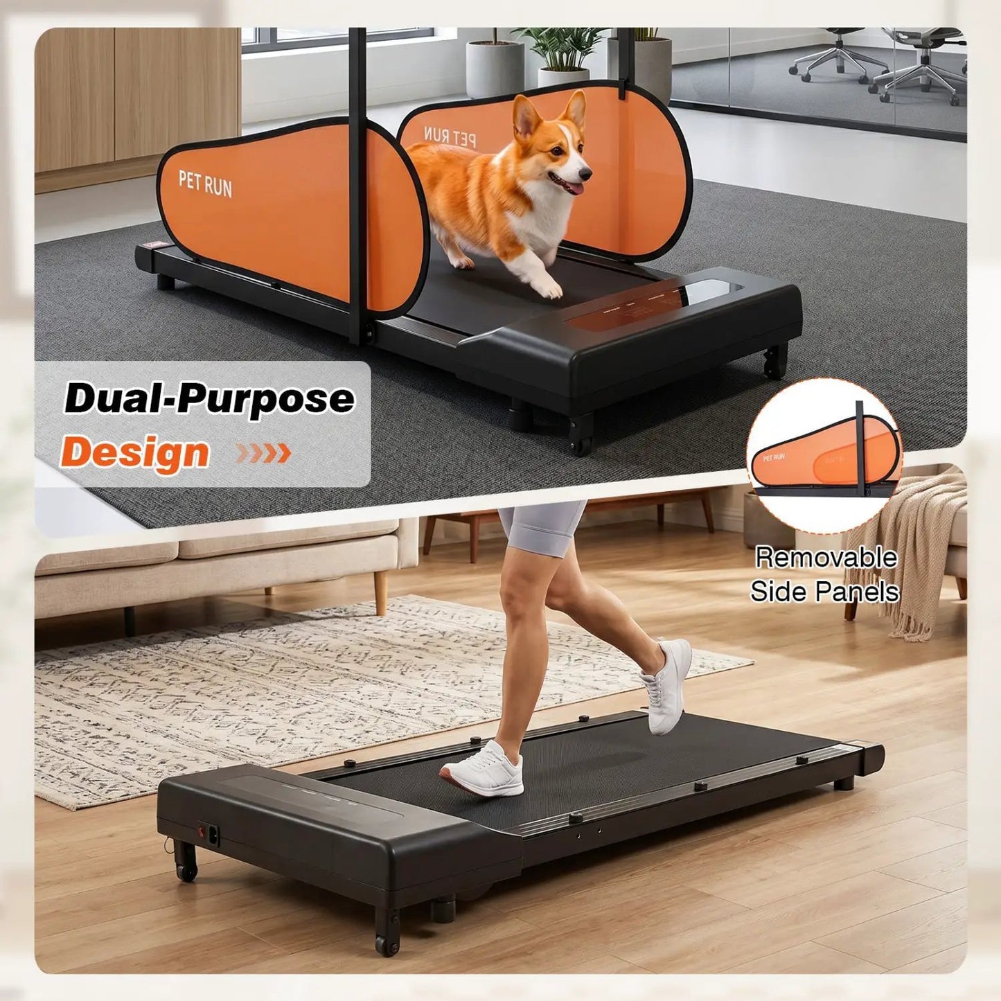 Dog Treadmill With LED Display and Speed Control