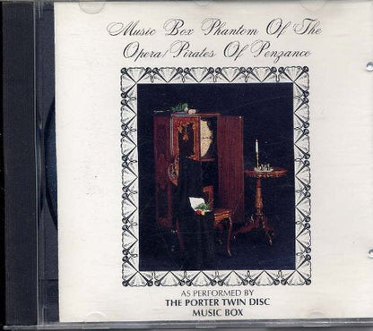 Phantom Of The Opera Porter Twin Disc Music Box CD - Tampa Home & Garden Store