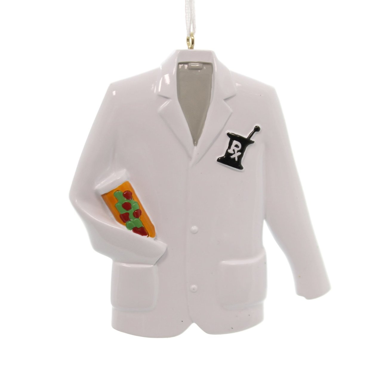 Pharmacist Jacket Christmas Ornament - Tampa Home & Garden Store