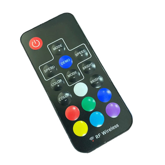 Replacement RGB LED Whip remote control with color buttons and RF wireless, by GGLighting on Tampa Home & Garden Store