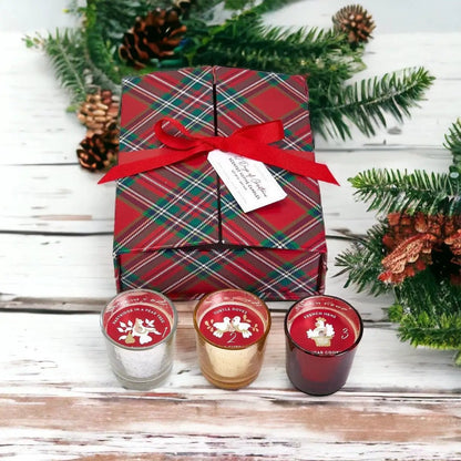 Advent Candle Set With Scented Candles Gift Box