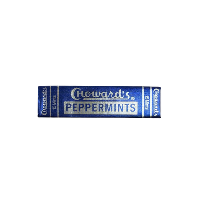 Chowards Peppermints classic candy in blue wrapper Nostalgic candy The Country Christmas Loft on Tampa Home & Garden Store