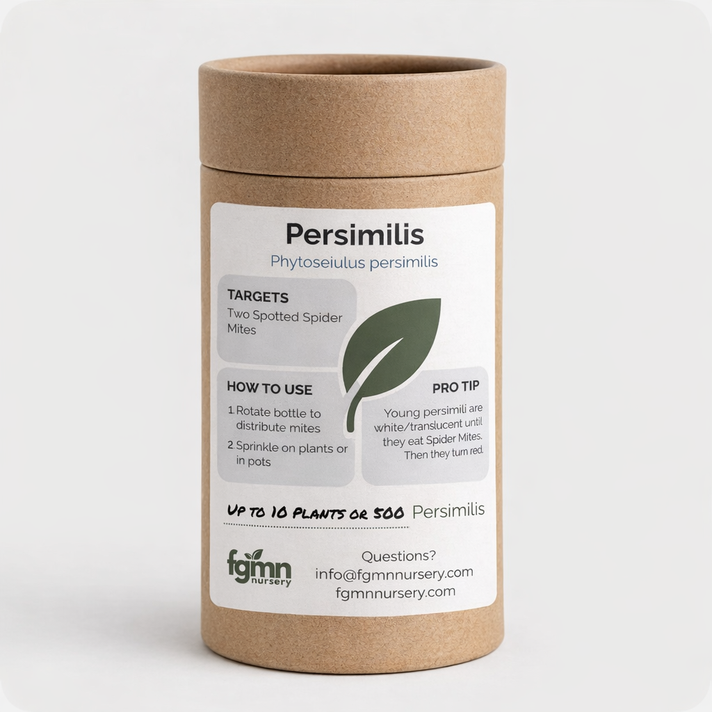 Phytoseiulus persimilis Treatment Bottles - Tampa Home & Garden Store
