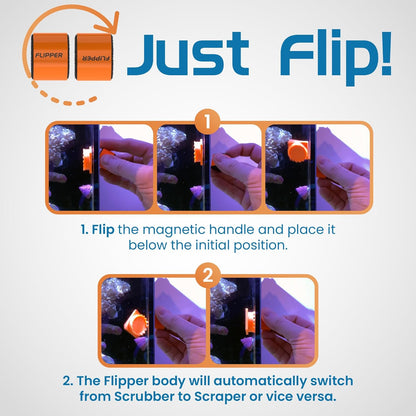 Flipper Pico 2 in 1 Magnetic Aquarium Cleaner