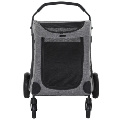 Cochecito plegable para mascotas con bolsillo de almacenamiento 