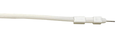 Piezo Igniter Cable for Fire Sense/Balkene Home patio heaters, white braided cord on Tampa Home & Garden Store