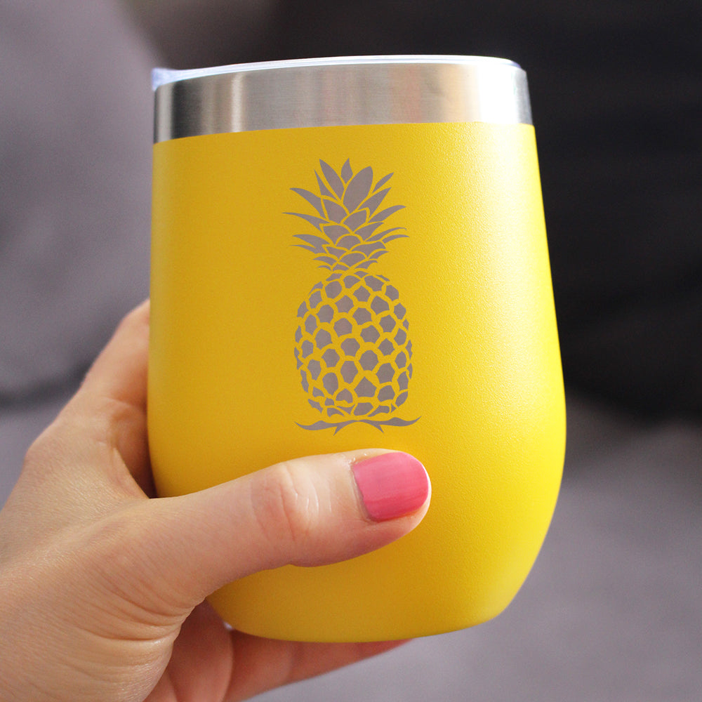 Pineapple - Wine Tumbler - Tampa soil911.com