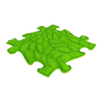 Royal Sensory Playmat Set neon green textured puzzle mat with bumpy surface by TINNITOTS on Tampa Home & Garden Store