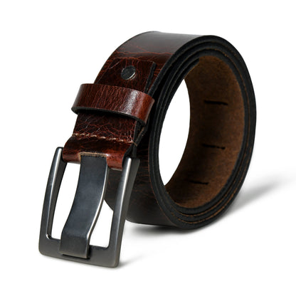 Pinecrest Dark Brown Leather Belt - Tampa Home & Garden Store