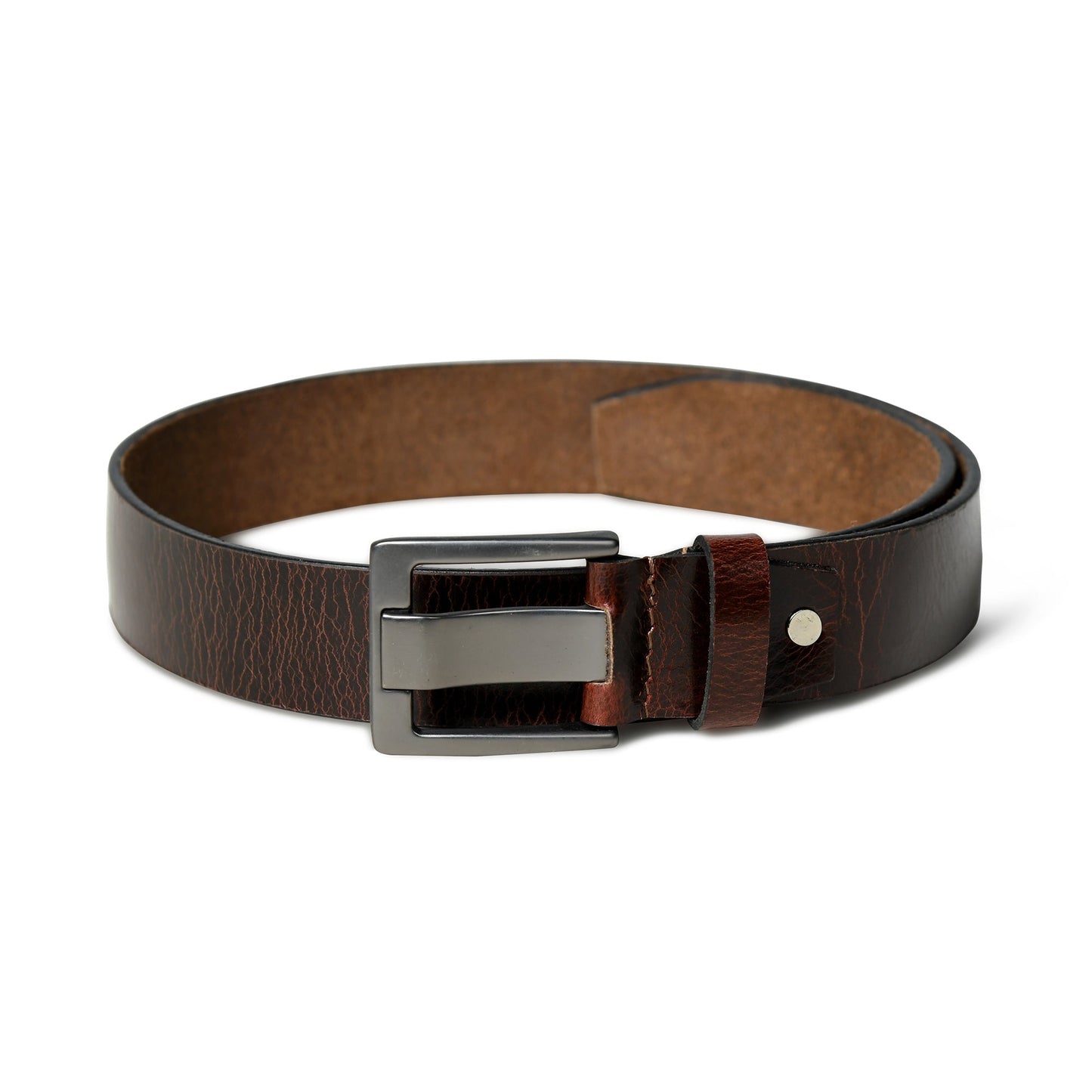 Pinecrest Dark Brown Leather Belt - Tampa Home & Garden Store