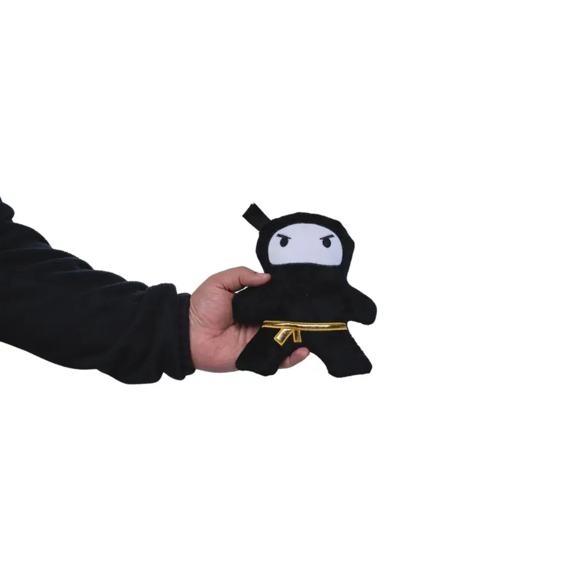 Pink & Black Ninja Love Plush Dog Toy Gift Set – with Squeaker & Crinkle Paper for Fun Play - Tampa Home & Garden Store