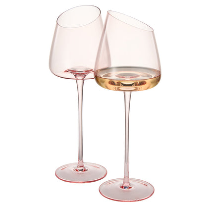 Colosseum Stemmed Wine Glasses Set of Two